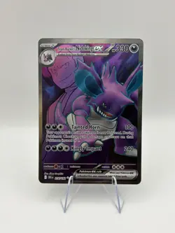 Pokemon TCG Team Rockets Nidoking EX 216/182 Destined Rivals - Image 1