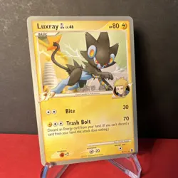 Pokemon Luxray GL 9/111 World Championship Decks Rare Regular 2010 - LP - Image 1