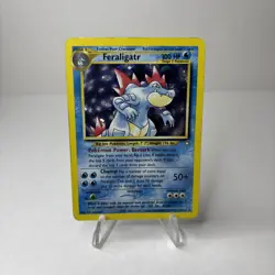 Pokemon Feraligatr 4/111 Neo Genesis Holo Rare Unlimited 2000 Stage 2 100 MP - Image 1
