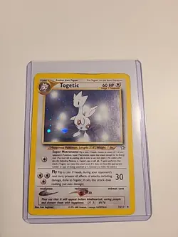 Togetic #16 Holo Rare Neo Genesis Pokemon 2000 - LP - Image 1