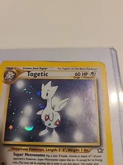 Togetic #16 Holo Rare Neo Genesis Pokemon 2000 - LP - Image 2