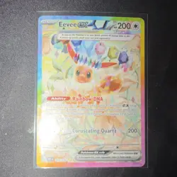 Pokemon Eevee ex Special Illustration Rare Holo 167/131 Sv: Prismatic Evolution… - Image 1