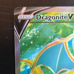 Dragonite V Full Art Ultra Rare Holo 076/078 Pokemon GO HP 230 - Image 5