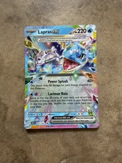 Pokemon TCG Lapras ex 032/142 | Stellar Crown | NM | Double Rare - Image 1