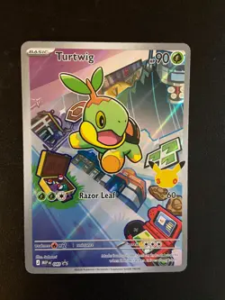Pokemon First Partner Illustration Collection Series 1 Sinnoh Starters (NM) - Image 2
