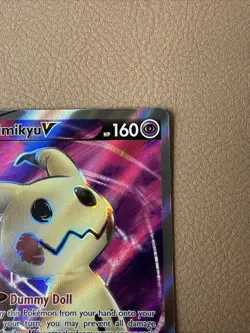 Pokemon Mimikyu V Ultra Rare Full Art Holo Swsh05 Battle Styles 148/163 TCG - Image 3