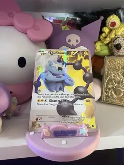 Thundurus (97 Full Art) 97/98 Emerging Powers Holo Pokemon Rare - Image 1