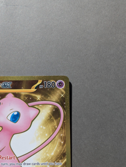 Mew Ex 205/165 Pokemon TCG 151 Gold Hyper Rare English - Image 3