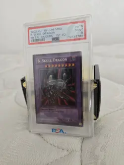 2002 Yu-Gi-Oh! B. Skull Dragon MRD-018 Metal Raiders 1st Ed Ultra Rare PSA 9 - Image 1