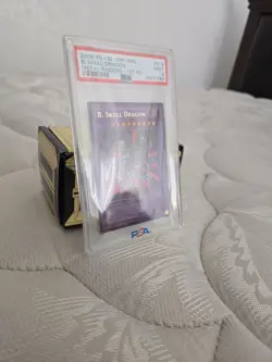 2002 Yu-Gi-Oh! B. Skull Dragon MRD-018 Metal Raiders 1st Ed Ultra Rare PSA 9 - Image 2