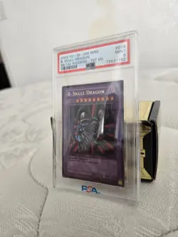 2002 Yu-Gi-Oh! B. Skull Dragon MRD-018 Metal Raiders 1st Ed Ultra Rare PSA 9 - Image 3