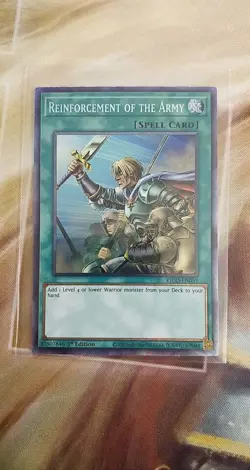 Reinforcement of the Army COLLECTOR RARE KICO-EN051 King's Court Yugioh - Image 1
