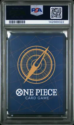 2025 ONE PIECE OP11-A FIST OF DIVINE SPEED SPECIAL ALTERNATE ART STUSSY PSA 10 - Image 2