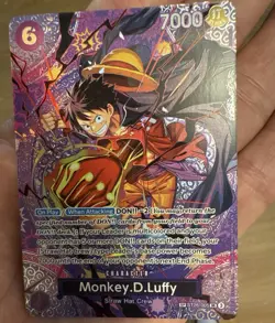 Bandai One Piece Monkey D. Luffy SP Special Alt Art Foil ST26-005 7000 - Image 1