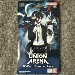 Union Arena Solo Leveling Sleeved Booster Pack English Lot of 10 Blister - Image 2