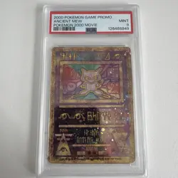 2000 Pokemon Movie Promo - Ancient Mew PSA 9 MINT - Image 1
