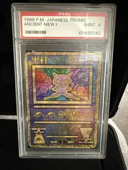 Ancient Mew I Pokemon 1999 Holo Movie Promo Japanese PSA 9 - Image 2