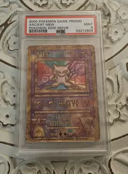 Ancient Mew 2000 Pokemon Game Promo PSA 9 - Image 1