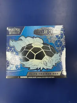 Pokemon TCG Scarlet & Violet Stellar Crown Elite Trainer Box ETB New Sealed - Image 1
