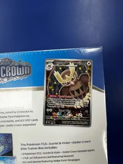 Pokemon TCG Scarlet & Violet Stellar Crown Elite Trainer Box ETB New Sealed - Image 3