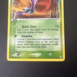 Pokemon Card - Zubat Hidden Legends 83/101 Common Reverse Holo MINT - Image 3