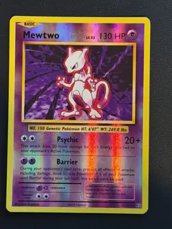 POKEMON CARD Mewtwo 51/108 Evolutions Reverse Holo Mint Pack Fresh Free P&P - Image 1