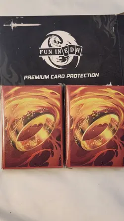 MTG Card Sleeves(The Ring) 104PCS Art Deck Protector, Matte Back & Clear Front - Image 2