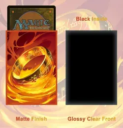 MTG Card Sleeves(The Ring) 104PCS Art Deck Protector, Matte Back & Clear Front - Image 4