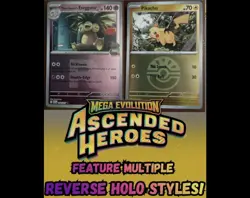 1000 Pokemon TCG Mega Ascended Heroes Cards REVERSE HOLO/HOLO Bulk Lot - Image 1