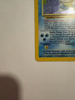 Blastoise - 2/102 - NM Pokemon Base Set Unlimited Holo Rare Card WOTC - Image 5