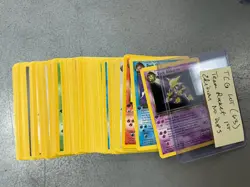 TCG Lot of (63) Team Rocket 1st edition Cards No Dupes - Image 1