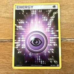 Psychic Energy 105/106 Holo Shiny Pokemon TCG Card EX Emerald 2005 - Image 1