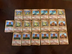 Pokemon CP6 20th Anniversary Japanese Card Lot Uncommon Commons Near Mint 1st Ed - Image 5