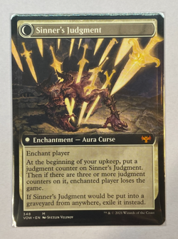 MTG - Innistrad: Crimson Vow - Faithbound Judge - Extended Art - NM - Image 2