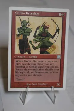 Goblin Recruiter 186 Classic Sixth Edition NM English 357 - Image 1