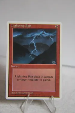 Lightning Bolt 99 Fourth Edition NM English 541 - Image 1