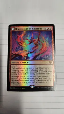 Improvisation Capstone (Foil) Mythic MTG Secrets of Strixhaven - Image 1