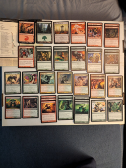 Magic The Gathering Guildpact Gruul Wilding Theme Deck MTG TCG CCG Red Green - Image 2