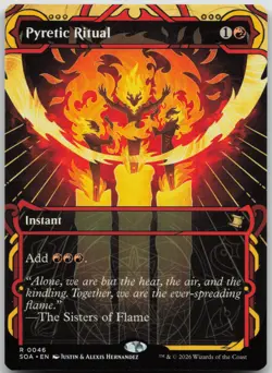 Pyretic Ritual Secrets of Strixhaven: Mystical Archive 46 NM R - Image 1