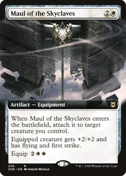 MTG Foil - Maul of the Skyclaves (Extended Art) - 320 / LP / English - Image 1