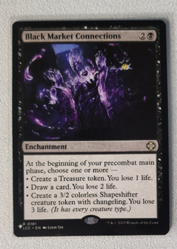 BLACK MARKET CONNECTIONS - The List - MTG Rare #181 - Magic: The Gathering - Image 1
