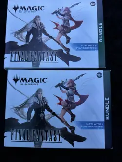 Magic The Gathering Final Fantasy Bundle SEALED AND IN HAND FAST SHIP - Image 1