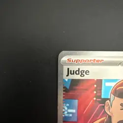 Judge 228/091 Paldean Fates Ultra Rare Full Art Trainer Pokemon TCG S&V - Image 2
