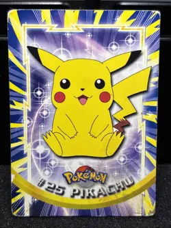 Pokemon TCG 2000 Topps Series 2 #25 Pikachu TV Animation Edition Non Foil Card - Image 1