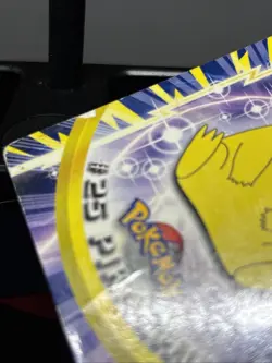 Pokemon TCG 2000 Topps Series 2 #25 Pikachu TV Animation Edition Non Foil Card - Image 3