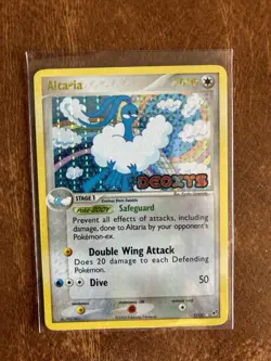 Altaria 1/107 EX Deoxys Reverse Holo Stamped Rare Pokemon TCG Card - Image 1