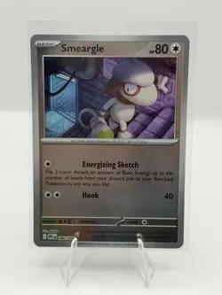 Smeargle 080/094 Common Phantasmal Flames Pokemon Reverse Holo Near Mint - Image 1
