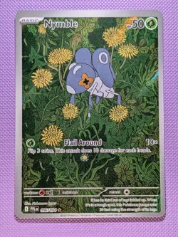 Nymble 096/094 Me02: Phantasmal Flames Holo Pokemon TCG (NM) - Image 1
