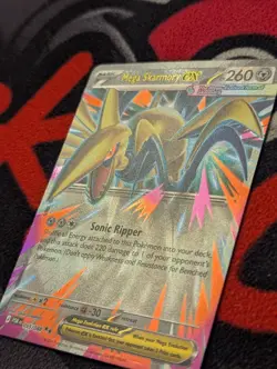 Mega skarmory EX 55/88 Perfect Order Double Rare Foil Pokemon NM - Image 3