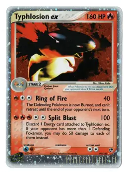 Pokemon TCG: Typhlosion Ex 99/100 - Ex Sandstorm - LP+ - Image 1